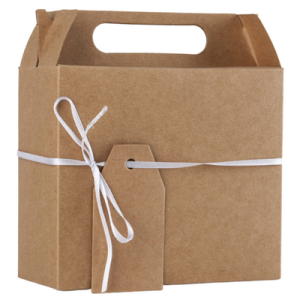 Kraft Boxes With Handle | Gift Packaging Idea